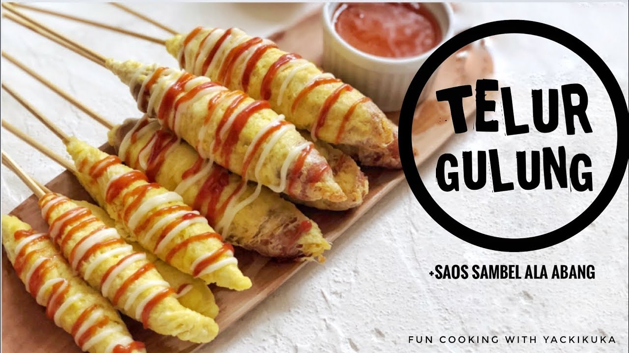 Camilan Telur Gulung