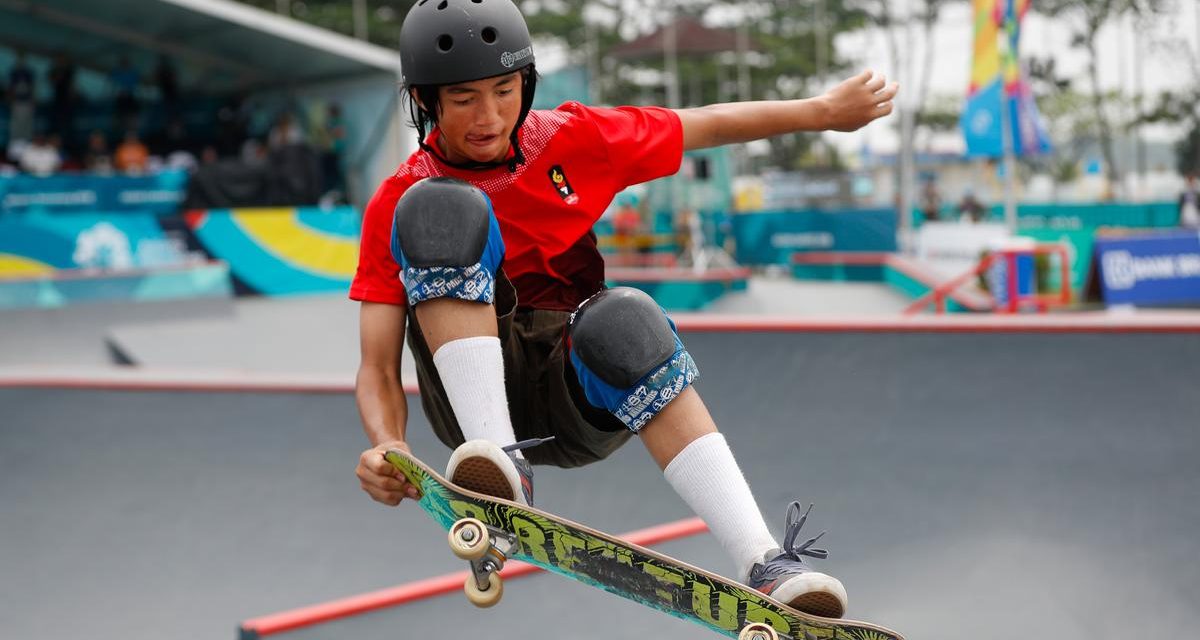Skater Indonesia Sabet Posisi Runner-Up Kejuaraan Asia Shanghai