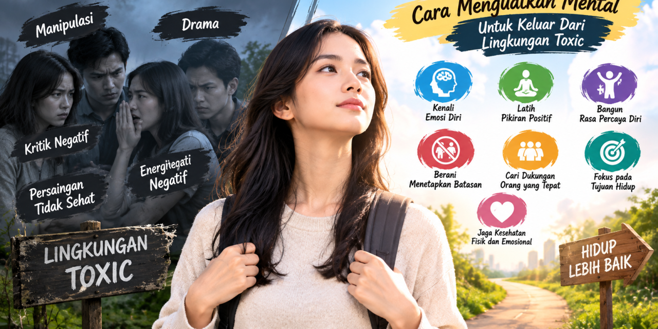 Cara Menguatkan Mental Untuk Keluar Dari Lingkungan Toxic