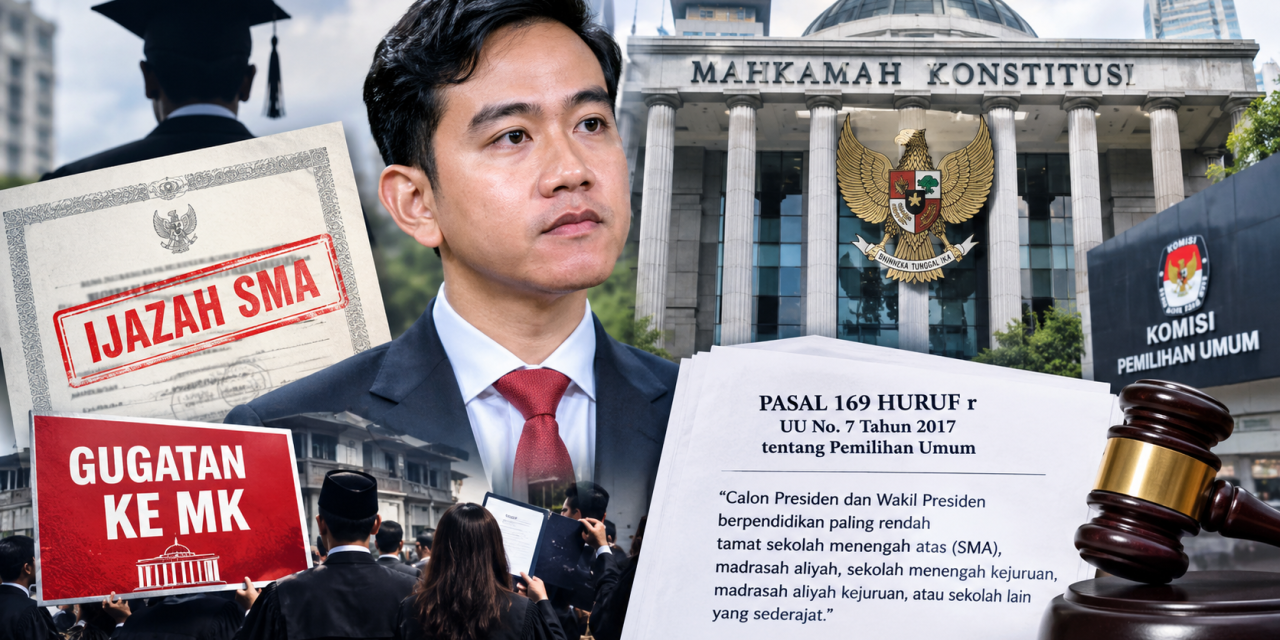 Tak Punya Ijazah SMA, Gibran Digugat ke MK: Ini Respons KPU!