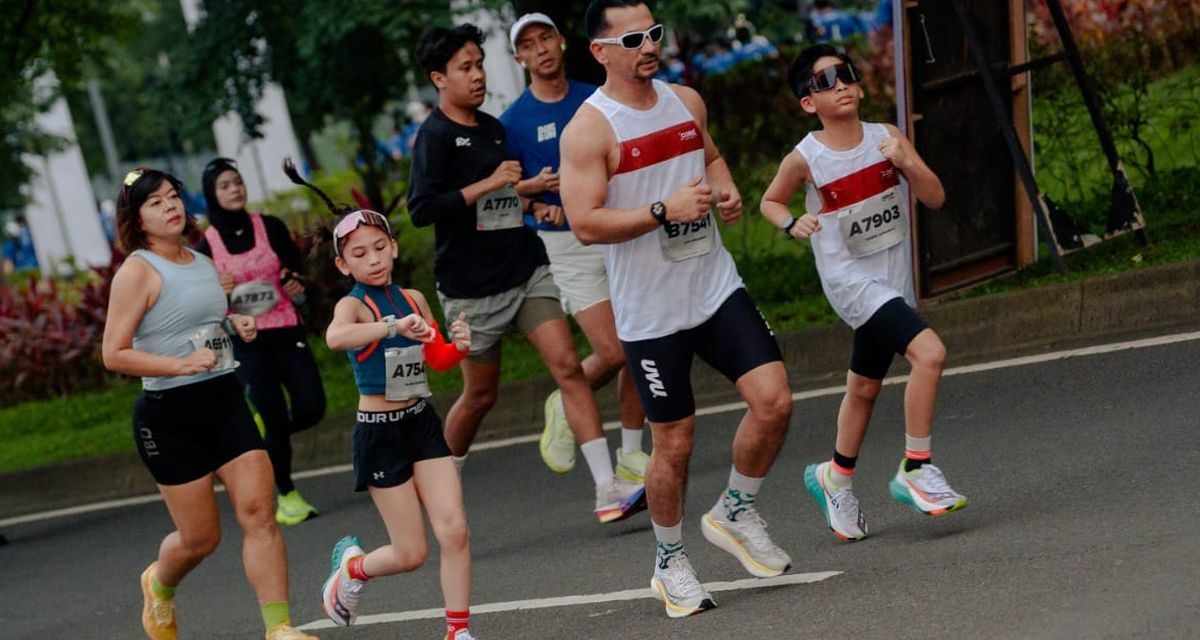 Momen Juara: Saat Lari Maraton Jadi Agenda Keluarga